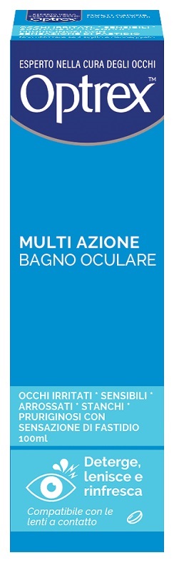 BAGNO OCULARE OPTREX MULTI AZIONE 100 ML - pharmaonline24.it
