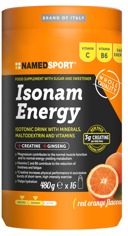 ISONAM ENERGY ORANGE 480 G - pharmaonline24.it
