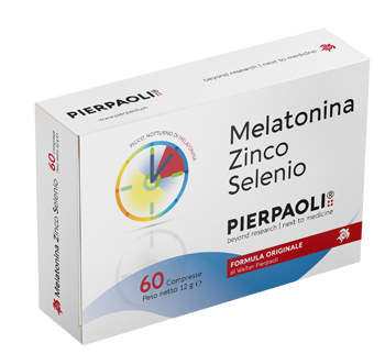 MELATONINA ZINCO SELENIO PIERPAOLI 60 COMPRESSE - pharmaonline24.it