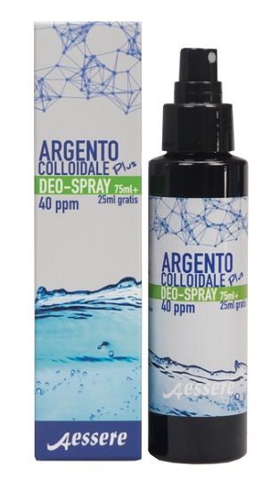 ARGENTO COLLOIDALE PLUS DEODORANTE SPRAY 75 ML + 25 ML - pharmaonline24.it