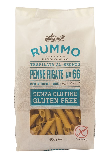 RUMMO PENNE RIGATE N66 DI RISO INTEGRALE E MAIS 400 G - pharmaonline24.it
