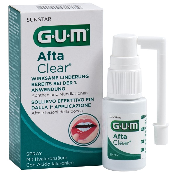 GUM AFTACLEAR SPRAY 15 ML - pharmaonline24.it