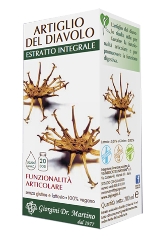 ARTIGLIO DEL DIAVOLO ESTRATTO INTEGRALE 200 ML - pharmaonline24.it