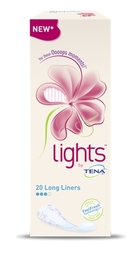 SALVASLIP PER INCONTINENZA PICCOLE PERDITE LIGHTS BY TENA LONG 20 PEZZI - pharmaonline24.it