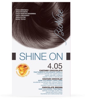 BIONIKE SHINE ON TRATTAMENTO COLORANTE CAPELLI CASTANO CIOCCOLATO 4.05 - pharmaonline24.it