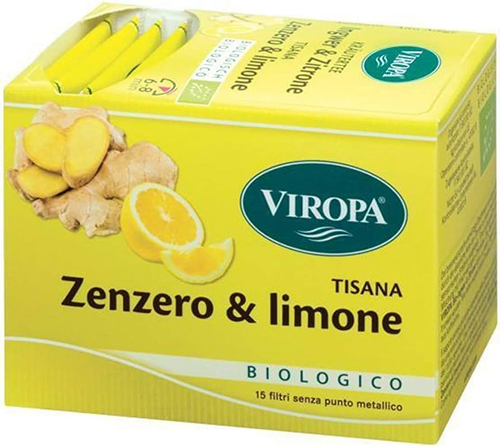 VIROPA ZENZERO&LIMONE BIOLOGICO 15 FILTRI - pharmaonline24.it