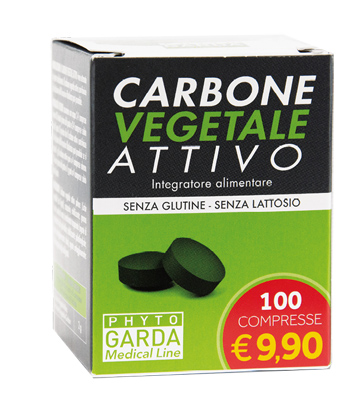 CARBONE VEGETALE ATTIVO 100 COMPRESSE - pharmaonline24.it