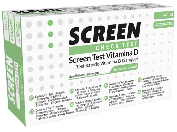 SCREEN TEST RAPIDO 25-IDROSSIVITAMINA D PUNGIDITO 1 PEZZO - pharmaonline24.it