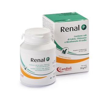 RENAL P MANGIME COMPLEMENTARE PER CANI E GATTI BARATTOLO 70 G - pharmaonline24.it