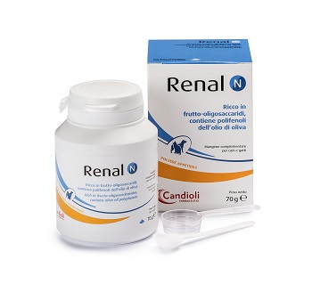 RENAL N MANGIME COMPLEMENTARE PER CANI E GATTI BARATTOLO 70 G - pharmaonline24.it