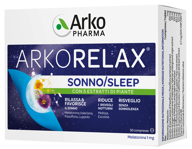 ARKORELAX SONNO 30 COMPRESSE - pharmaonline24.it