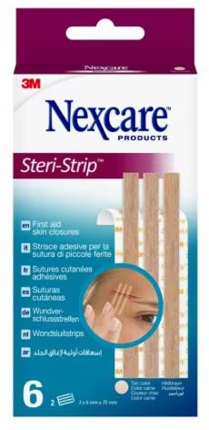 CEROTTO PER SUTURA STERI STRIP SKIN 6X75 MM 6 STRISCE - pharmaonline24.it