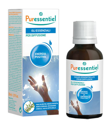 PURESSENTIEL MISCELA ENERGIA POSITIVA PER DIFFUSIONE 30 ML - pharmaonline24.it