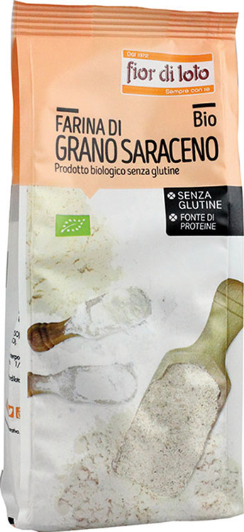 FARINA GRANO SARACENO SENZA GLUTINE BIO 375 G - pharmaonline24.it