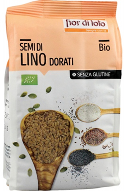 SEMI LINO DORATI SENZA GLUTINE BIO 400 G - pharmaonline24.it