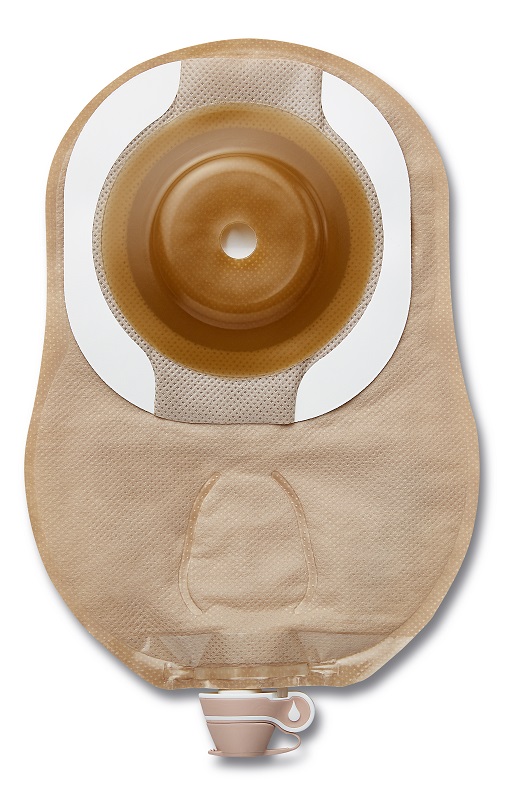 SACCA PER UROSTOMIA MODERMA FLEX S URO CONVESSA TRASPARENTE CON ADESIVO E CAMERE MULTIPLE PRETAGLIATA 20 MM 10 PEZZI - pharmaonline24.it