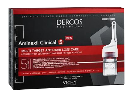 DERCOS AMINEXIL FIALE 42 UOMO 6 ML - pharmaonline24.it