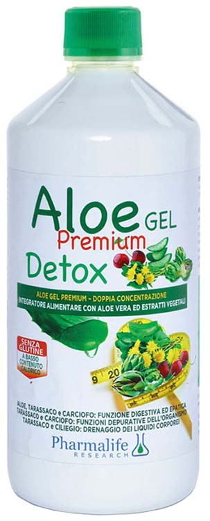 ALOE GEL PREMIUM DETOX 1 LITRO - pharmaonline24.it