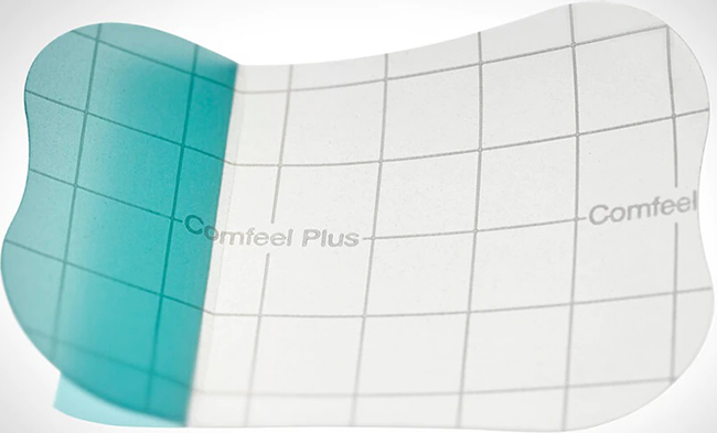 MEDICAZIONE SPECIALE ATTIVA TRASPARENTE CON IDROCOLLOIDE COMFEEL PLUS 5X7 CM 10 PEZZI - pharmaonline24.it