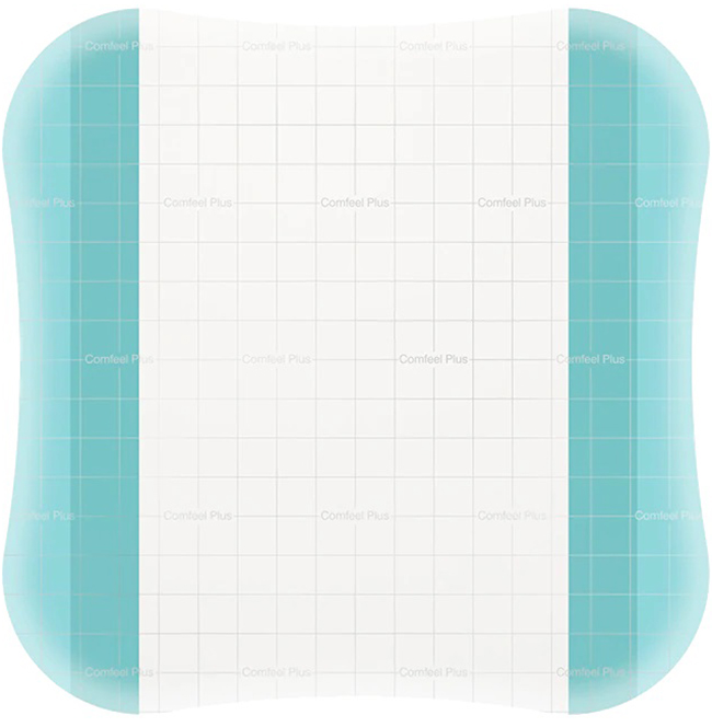 MEDICAZIONE SPECIALE ATTIVA TRASPARENTE CON IDROCOLLOIDE COMFEEL PLUS 20X20 CM 5 PEZZI - pharmaonline24.it