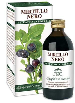 MIRTILLO NERO ESTRATTO INTEGRALE 200 ML - pharmaonline24.it