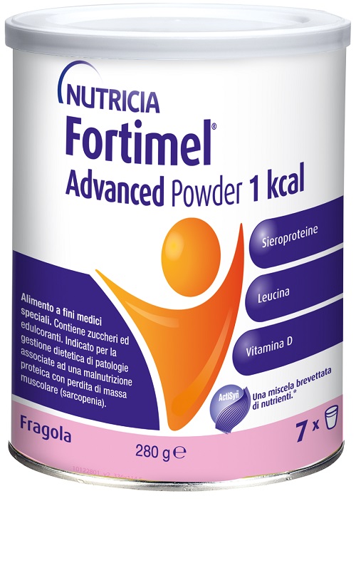 NUTRICIA FORTIMEL ADVANCED POWDER 1 KCAL FRAGOLA 280 G - pharmaonline24.it