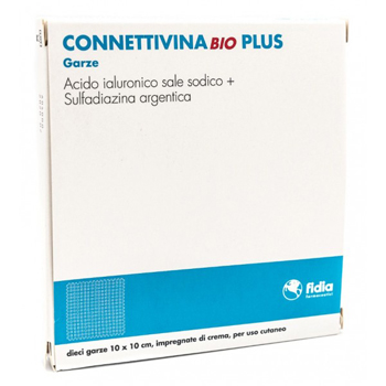 CONNETTIVINABIO PLUS GARZA 10 X 10 CM 10 PEZZI - pharmaonline24.it
