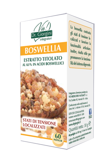 BOSWELLIA ESTRATTO TITOLATO 60 PASTIGLIE - pharmaonline24.it