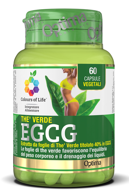COLOURS OF LIFE THE VERDE EGCG 60 CAPSULE VEGETALI - pharmaonline24.it