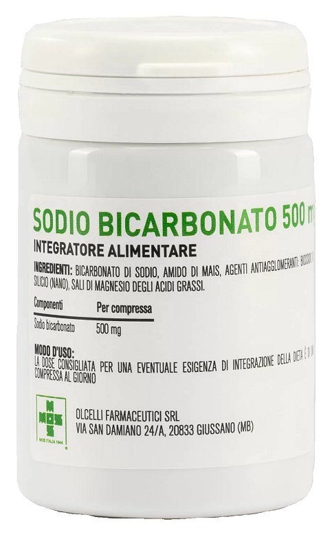 SODIO BICARBONATO 500 MG 100 COMPRESSE - pharmaonline24.it