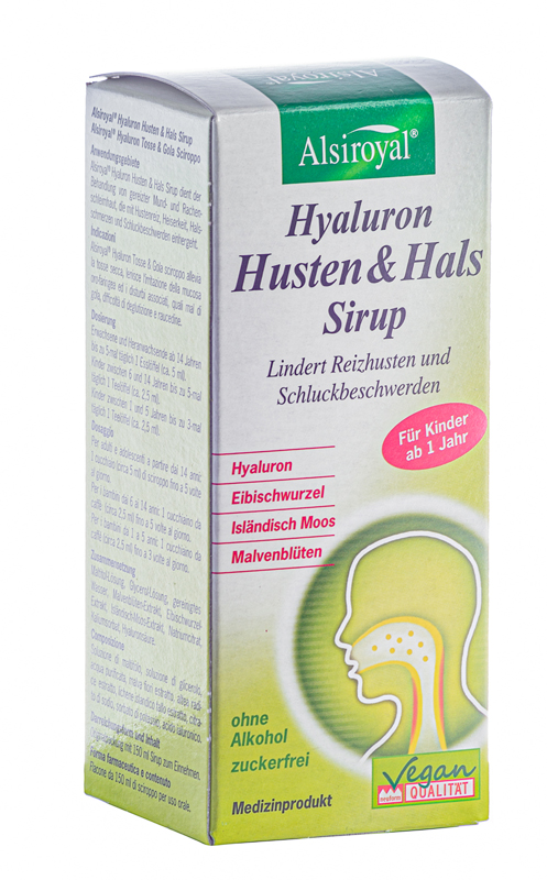 HYALURON TOSSE & GOLA SCIROPPO 150 ML - pharmaonline24.it