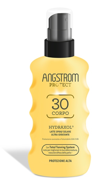 ANGSTROM PROTECT HYDRAXOL LATTE SPRAY SOLARE PROTEZIONE 30 175 ML - pharmaonline24.it