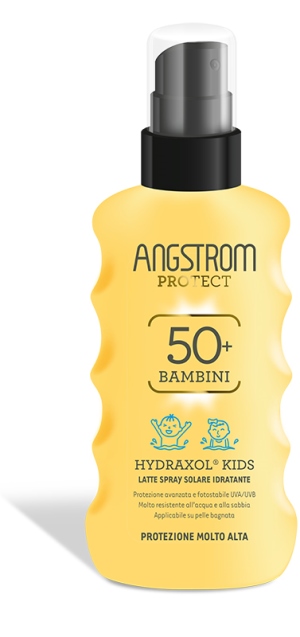 ANGSTROM PROTECT HYDRAXOL KIDS LATTE SPRAY SOLARE ULTRA PROTEZIONE 50+ 175 ML - pharmaonline24.it