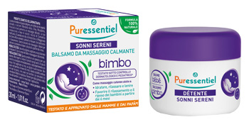 PURESSENTIEL BALSAMO DA MASSAGGIO PETTORALE BIMBO SONNI SERENI 30 ML - pharmaonline24.it