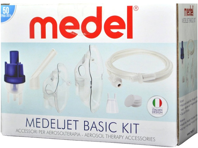 MEDELJET BASIC KIT ACCESSORI PER AEROSOL - MEDEL EASY, FAMILY E STAR - pharmaonline24.it