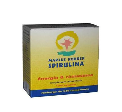 SPIRULINA MARCUS ROHRER 540 COMPRESSE - pharmaonline24.it