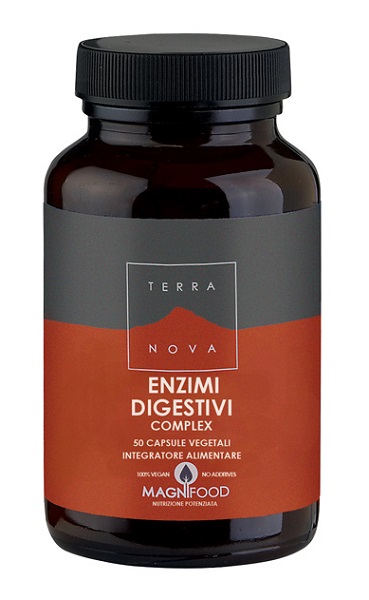 TERRANOVA COMPLESSO DI ENZIMI DIGESTIVI 50 CAPSULE - pharmaonline24.it