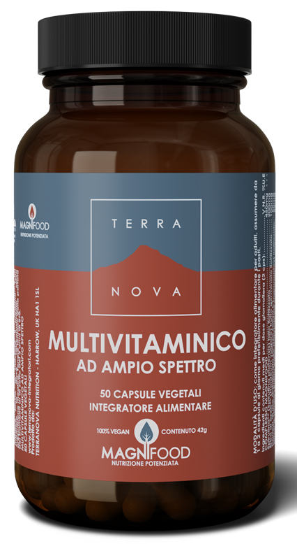 TERRANOVA COMPLESSO MULTIVITAMINICO AD ALTO SPETTRO 50 CAPSULE - pharmaonline24.it