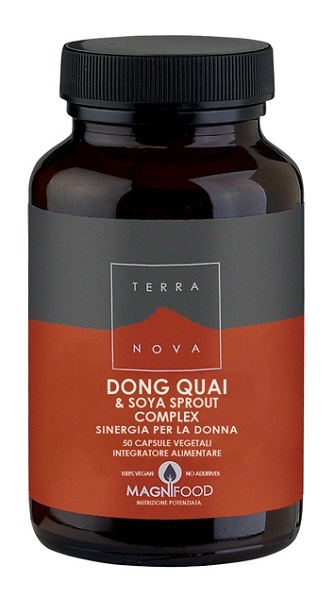 TERRANOVA DONG QUAI & SOYA SPROUT COMPLEX SINERGIA PER LA DONNA 50 CAPSULE VEGETALI - pharmaonline24.it