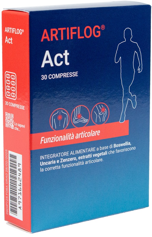 LABORATORIO DELLA FARMACIA ARTIFLOG ACT 30 COMPRESSE - pharmaonline24.it
