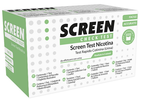 SCREEN TEST NICOTINA/COTININA URINA - pharmaonline24.it