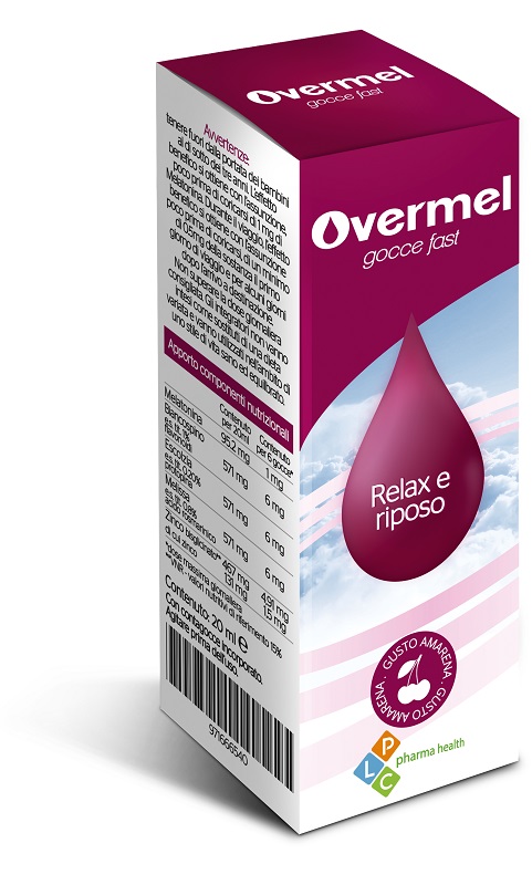OVERMEL GOCCE FAST 20 ML GUSTO AMARENA - pharmaonline24.it