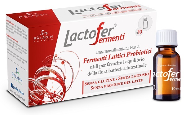 LACTOFER FERMENTI 10 FLACONCINI 10 ML - pharmaonline24.it