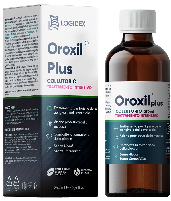 OROXIL PLUS COLLUTORIO TRATTAMENTO INTENSIVO 250 ML - pharmaonline24.it