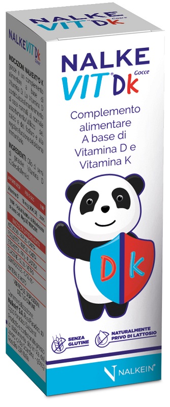 NALKEVIT DK GOCCE CON VITAMINA D3 E K1 9 ML - pharmaonline24.it