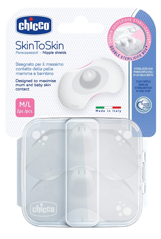CHICCO PARACAPEZZOLI SILICONE LARGE - pharmaonline24.it