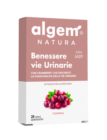 ALGEM LADY BENESSERE VIE URINARIE 20 CAPSULE 710 MG - pharmaonline24.it
