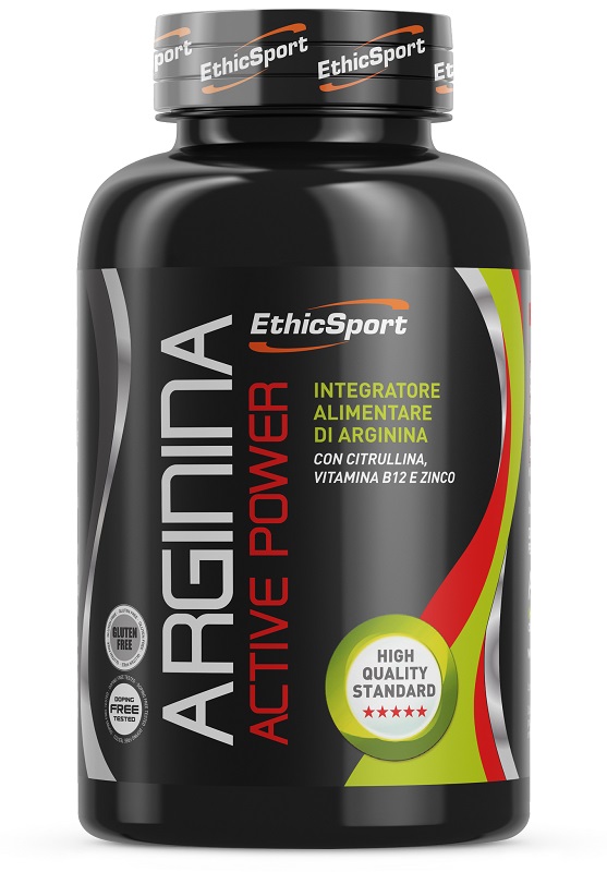 ETHICSPORT ARGININA ACTIVE POWER 90 COMPRESSE DA 1500 MG - pharmaonline24.it