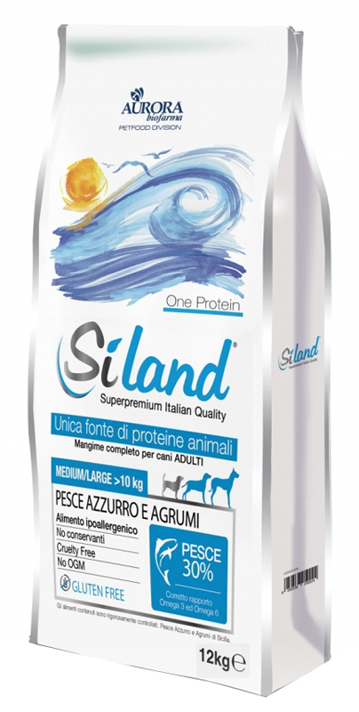SILAND DIET ADULT MEDIUM/LARGE PESCE MONOPROTEICO CROCCHETTE12 KG - pharmaonline24.it
