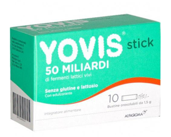 YOVIS STICK 10 BUSTINE DA 1,5 G - pharmaonline24.it